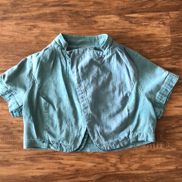 Crop top jacket. - Picture 2 of 2